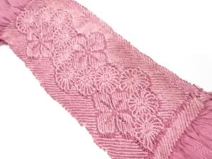 正絹　絞り　帯揚げ